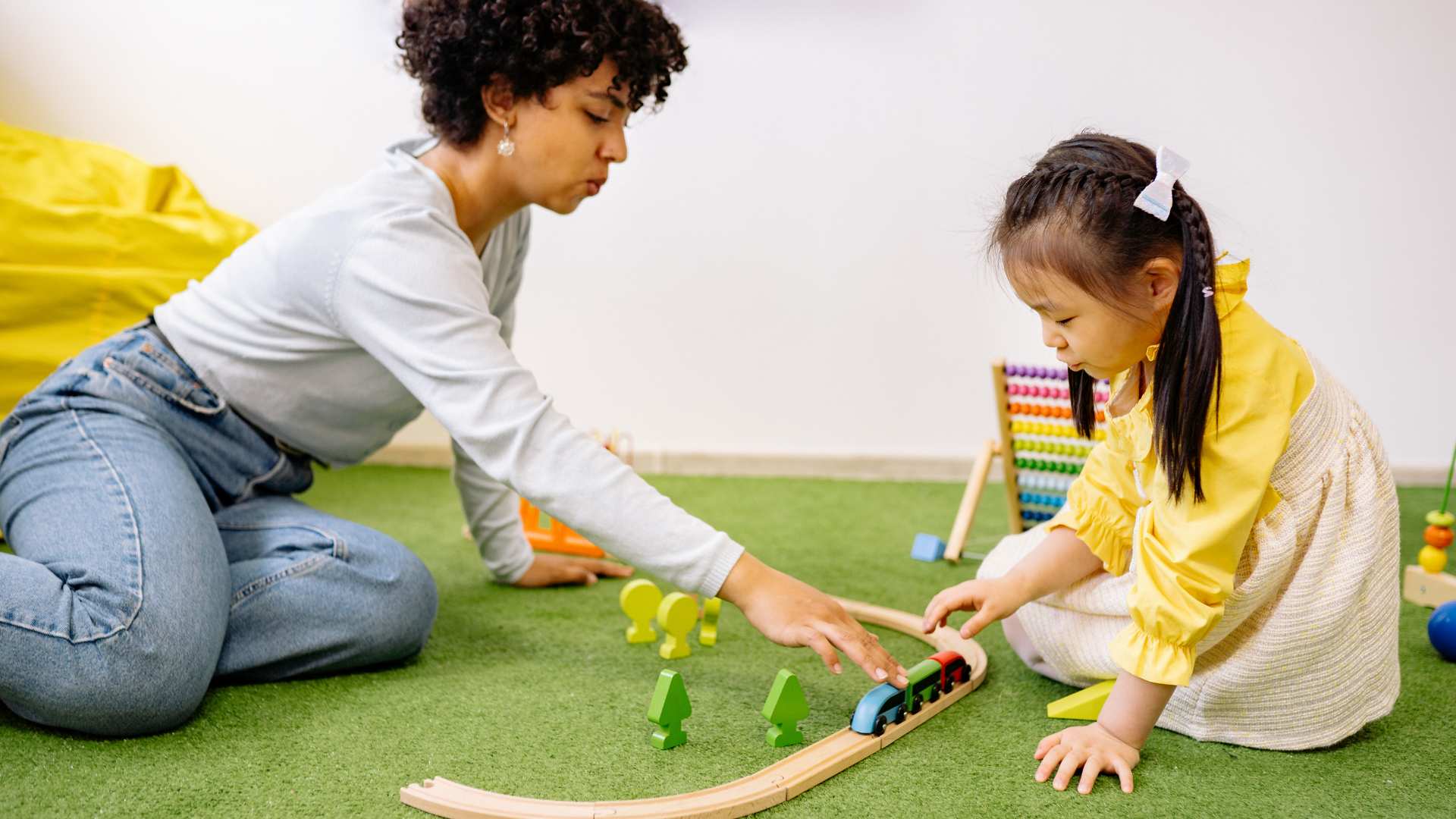 ABA-Play based intervention with toddler