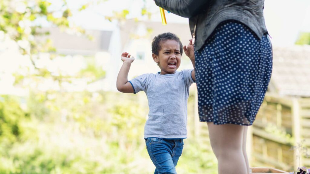 Illustration of Toddler Tantrums