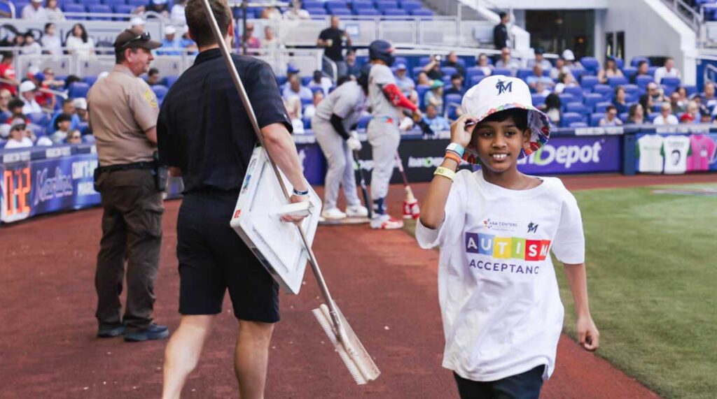 Striking a New Standard for Inclusion: ABA Centers of Florida Partners with Miami Marlins for Autism Acceptance Day