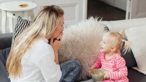 Mother wondering Why Isn't My Toddler Talking Yet
