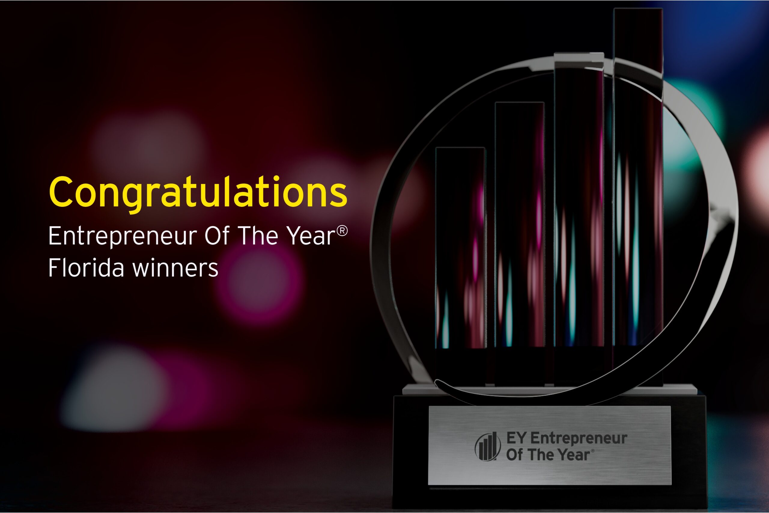 Ernst & Young named Christopher Barnett, Founder & CEO of ABA Centers, as a winner of its Entrepreneur Of The Year 2024 Florida Award